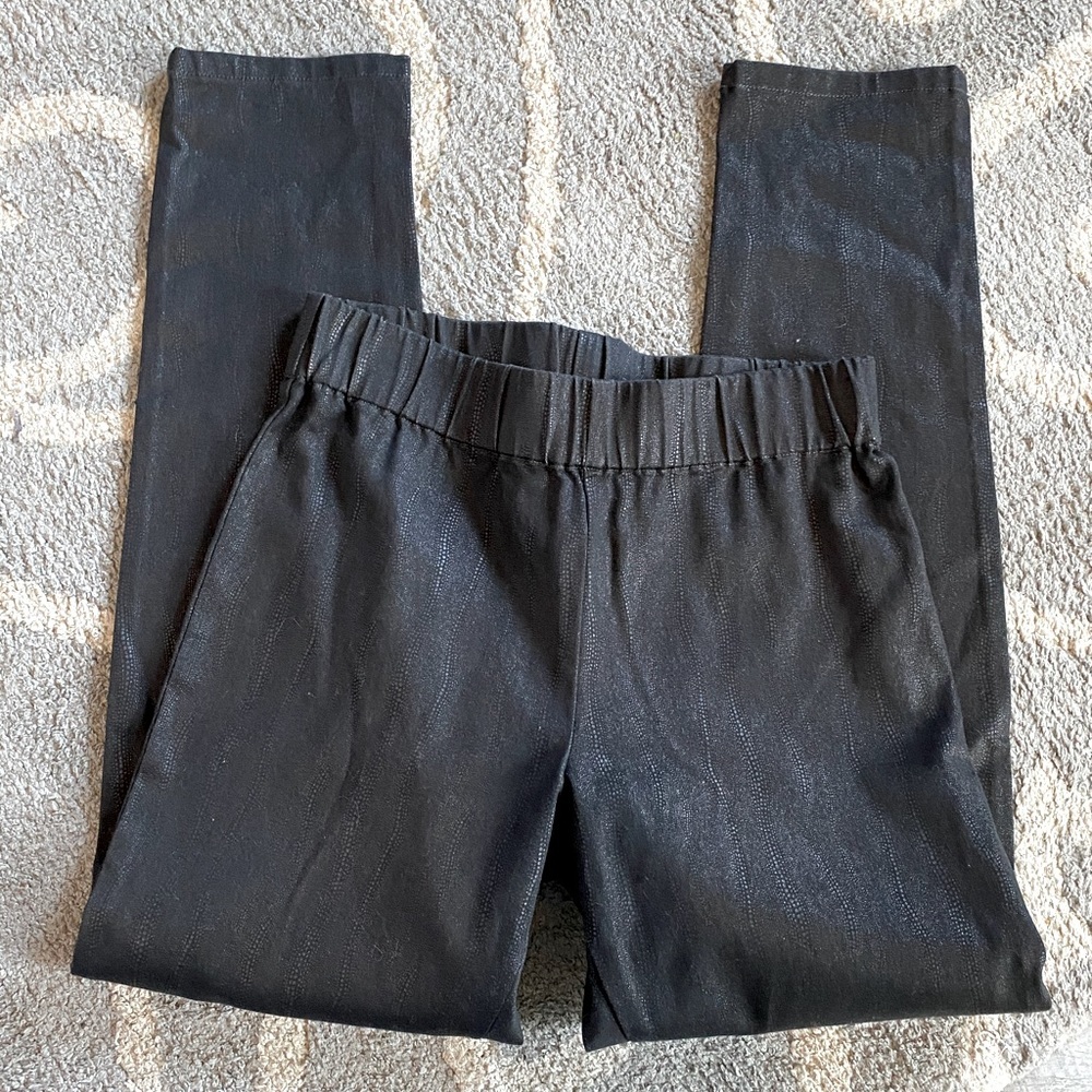 Soft Surroundings elastic waist black pants Size small